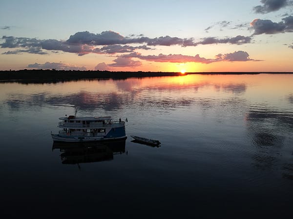 Acqua 5-Day Cruise Itinerary Day Three - River Exploration at Sunset.