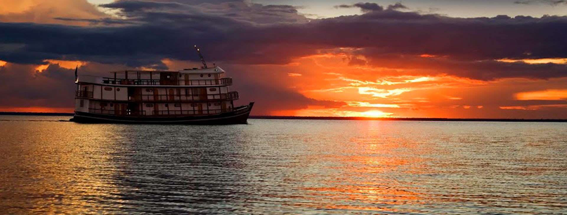 Amazon Dream in the sunset