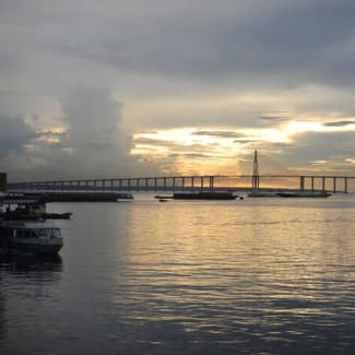 Bridge in the distance