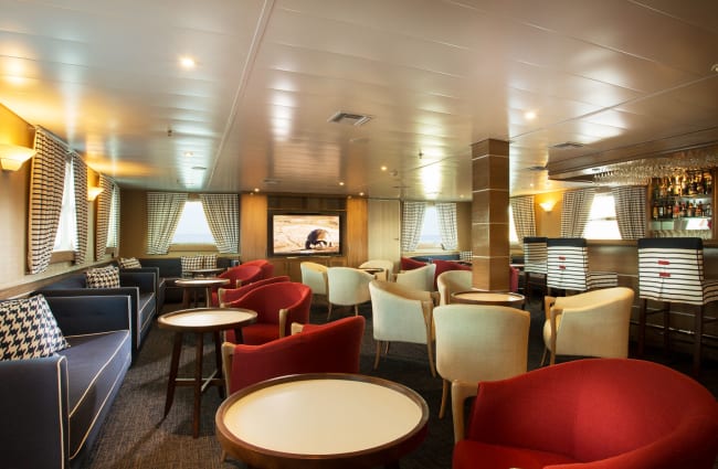 Sitting area in the lounge