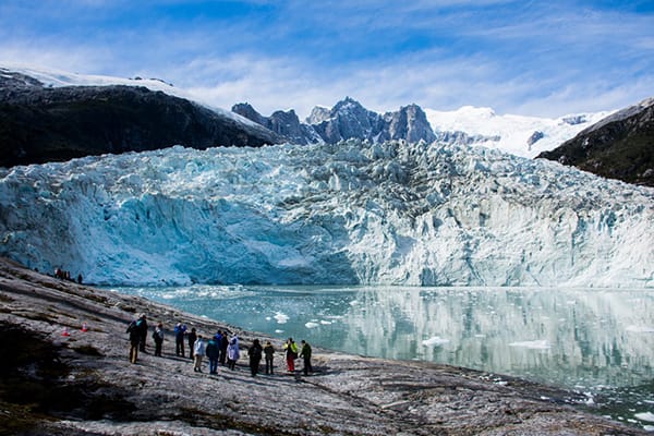 Ventus' 9-Day Darwin's Route Itinerary B Day Three - Pia Glacier Visit.