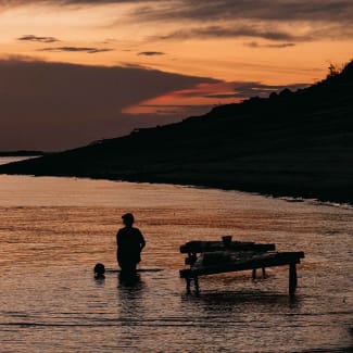 Sunset on the Amazon River Untamed